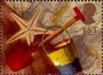 Greetings - Memories 1st Stamp (1992) Bucket, Spade and Starfish