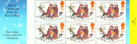 GB Booklets from Collect GB Stamps