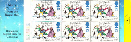 GB Booklets from Collect GB Stamps