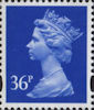Definitive 36p Stamp (1993) Bright Ultramarine