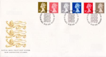 First Day Cover from Collect GB Stamps