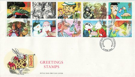 First Day Cover from Collect GB Stamps