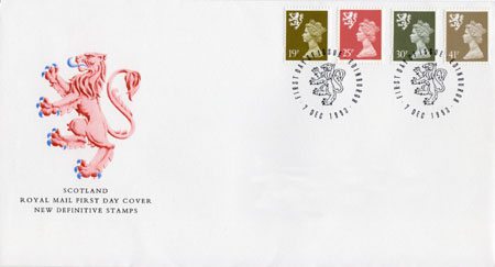 1993 Definitive First Day Cover from Collect GB Stamps