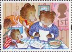 Greetings - Messages 1st Stamp (1994) The Three Bears