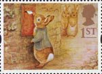 Greetings - Messages 1st Stamp (1994) Peter Rabbit posting Letter