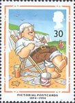 Pictorial Postcards 1894 - 1994 30p Stamp (1994) 'Wish You were Here!'