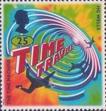 Science Fiction 25p Stamp (1995) The Time Machine
