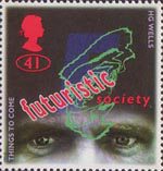 Science Fiction 41p Stamp (1995) The Shape of Things to Come