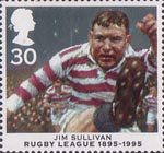 Rugby League Centenary 30p Stamp (1995) Jim Sullivan