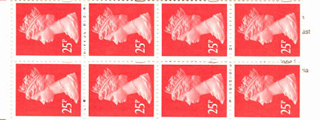 GB Booklets from Collect GB Stamps