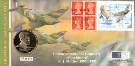 1995 Medal and Coin Covers from Collect GB Stamps