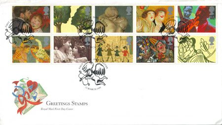 First Day Cover from Collect GB Stamps