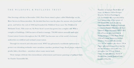 The Wildfowl and Wetlands Trust (1996)