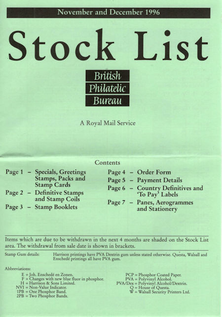 Publications 1996 (1996)