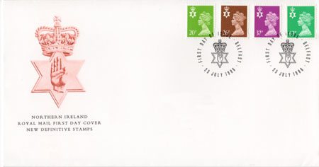 1996 Regional First Day Cover from Collect GB Stamps