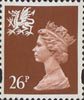 Regional Definitive 26p Stamp (1996) Red Brown