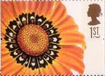 Greetings - Flowers 1st Stamp (1997) Guzmania splendens (Charlotte Sowerby)