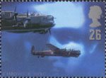 Architects of the Air 26p Stamp (1997) Roy Chadwick and Avro Lancaster MkI
