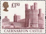 High Value Definitives £1.50 Stamp (1997) Caernarfon Castle