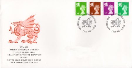 1997 Definitive First Day Cover from Collect GB Stamps