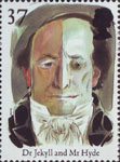 Tales Of Terror 37p Stamp (1997) Dr Jekyll and Mr Hyde