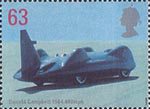 Speed 63p Stamp (1998) Donald Campbell's Bluebird CN7, 1964