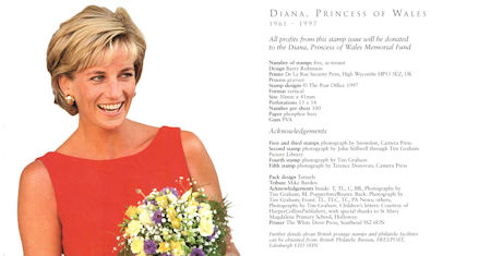 Diana, Princess of Wales Commemoration 1998