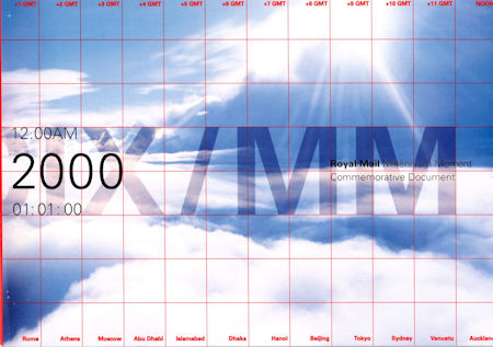 Millennium Series. 'Millennium Timekeeper' - (1999) Milennium Moment Commemorative Document