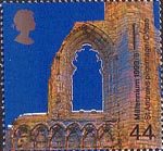Christians Tale 44p Stamp (1999) St Andrews Cathedral, Fife ('Pilgramage')