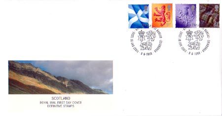 Regional Definitive - Scotland - (1999) Scotland Definitive Stamps