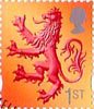 Regional Definitive - Scotland 1st Stamp (1999) Scottish Lion