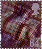 Regional Definitive - Scotland 64p Stamp (1999) Tartan
