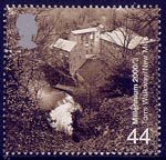 Millennium Projects (1st Series). 'Above and Beyond' 44p Stamp (2000) River Goyt and Textile Mills (Torrs Walkway, New Mills)