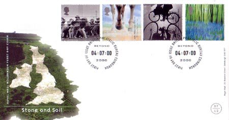2000 Commemortaive First Day Cover from Collect GB Stamps