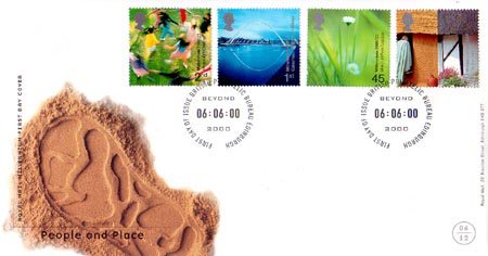 2000 Commemortaive First Day Cover from Collect GB Stamps