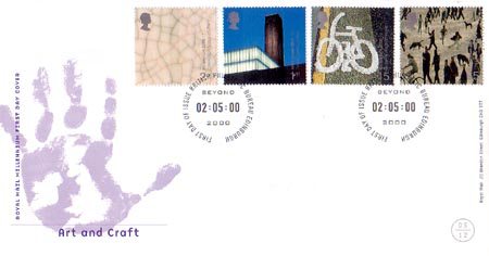 2000 Commemortaive First Day Cover from Collect GB Stamps