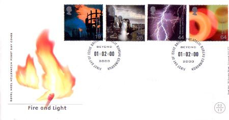 Millennium Projects (2nd Series). 'Fire and Light' (2000)