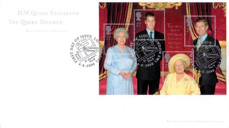 Queen Elizabeth the Queen Mother's 100th Birthday - (2000) Queen Elizabeth the Queen Mother's 100th Birthday