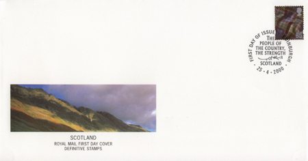 2000 Definitive First Day Cover from Collect GB Stamps