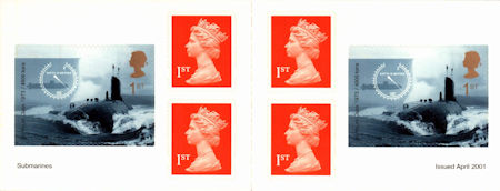 GB Booklets from Collect GB Stamps