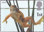 Europa. Pond Life 1st Stamp (2001) Common Frog