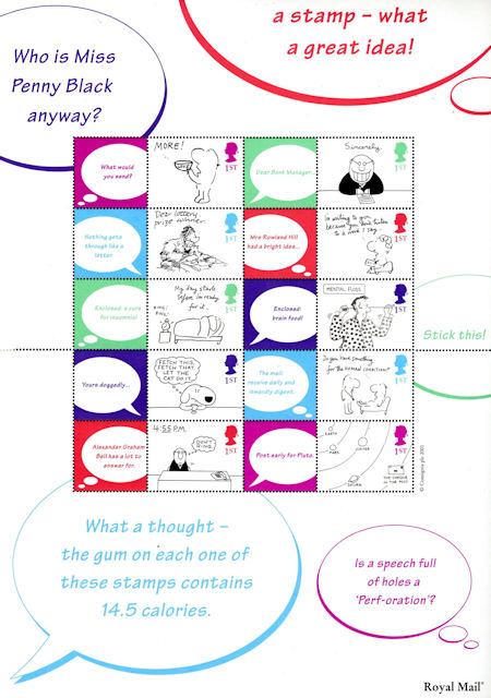 Smiler/Generic Sheet from Collect GB Stamps