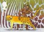 Rudyard Kiplings Just So Stories 1st Stamp (2002) How the Leopard got his Spots