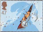 Peter Pan 47p Stamp (2002) Captain Hook
