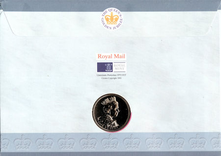 Reverse for Golden Jubilee