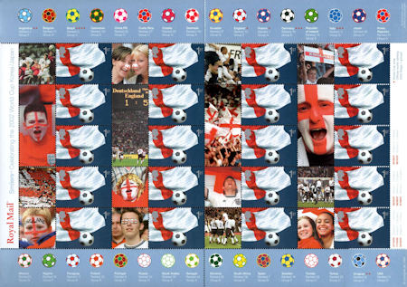 Smiler/Generic Sheet from Collect GB Stamps