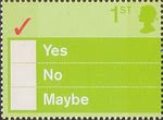 Occasions 2003 1st Stamp (2003) 'Yes, No Maybe'