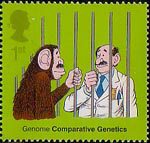 The Secret of Life 1st Stamp (2003) Comparative Genetics