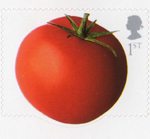 Fun Fruit and Veg 1st Stamp (2003) Tomato