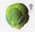 Fun Fruit and Veg 1st Stamp (2003) Cabbage